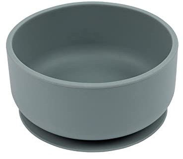 Tiny Dining Baby Bowl with Suction Cup - Tradewinds - Non-Slip Silicone Toddler Weaning Bowl Feeding Silicone Bowl for Baby, Toddler, Kids
