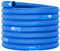 poolomio® Poolschlauch 38mm / 12 m - flexibler Schwimmbadschlauch für Poolpumpe & Poolsauger – UV- & Chlorbeständiger Spiralschlauch – Hochwertiger Druck- & Saugschlauch als Poolzubehör, Blau