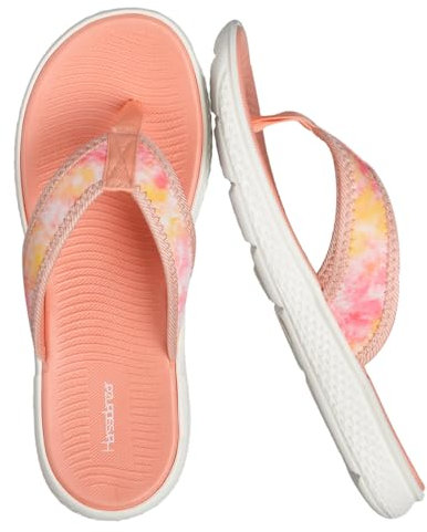 Harssidanzar sandali infradito da donna comfort per la spiaggia HL204EU, Rosa, Misura 37