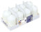 Horeca Candles Stumpenkerzen Elfenbein - Ø 5 x 8 cm - 8er Set Blockkerzen - Lange Brenndauer 17 Stunden - Ohne Duft - Kerzen für Haushalt, Feiern und Gastronomie
