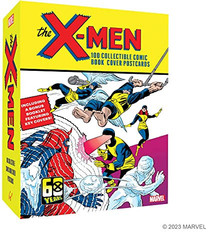 Marvel The X-Men: 100 Collectible Comic Book Cover Postcards