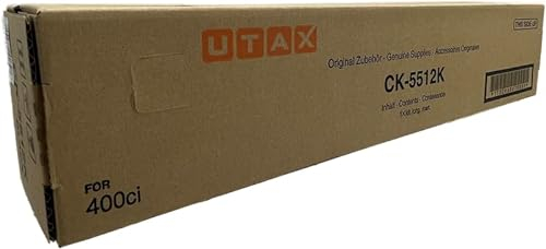 Original Utax 1T02R60UT0 / CK-5512 K, Premium Drucker-Kartusche, Schwarz, 20000 Seiten
