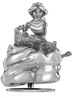 Royal Selangor Hand Finished Disney Music Carousels Collection Pewter Jasmine Music Carousel