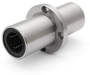 Linearlager mit rundem Flansch 8mm LMFM8LUU - Flansch mittig, lange Ausführung