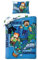 Halantex MNC 248 Minecraft Steve Alex Zombie Kinder-Bettwäsche-Set, EIN 140 cm x 200 cm großer Bettbezug und 1 Kissenbezug, Blau, 2-teilig