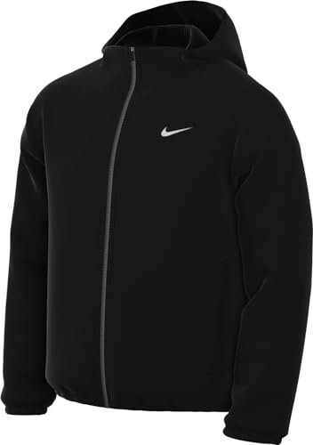 Nike Herren Dri Fit Form Hd Jacke, Black/Reflective Silv, XL