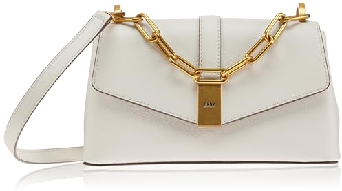 DKNY Damen Conner Shoulder Bag Umhängetasche, Kieselstein (Pebble)