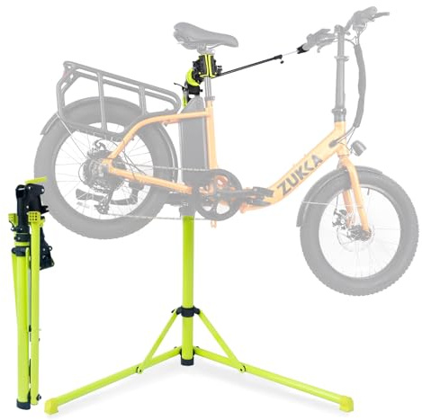 BALINGE Foldable Bike Repair Stand - Portable Bicycle Stand for Road & Mountain Bikes, Max 132 lbs