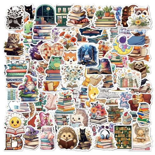 DEANKEJI 200 Blatt Scrapbook Stickers, Sticker Set mit Verschiedenen Mustern, Book Sticker Eignet Sich für Bücher, Computer, Scrapbooking, Gepäck