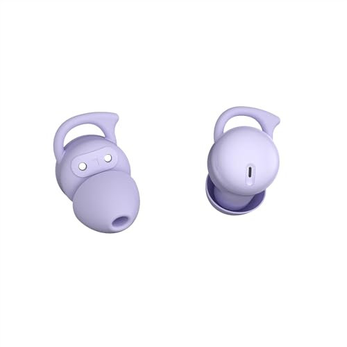 Piegricdiat Invisible Sleep Headphones, Sleep Earbuds for Side Sleepers, Mini Noise Blocking Sleep Earphones, Bluetooth 5.3 Wireless Earbuds for Sleeping, Working, Purple