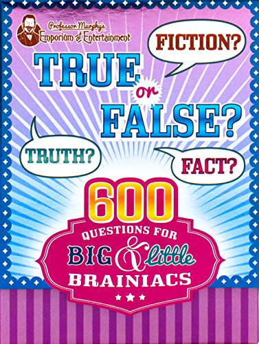 Professor Murphy's Quiz Cards - True or False?