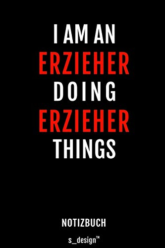 Notizbuch für Erzieher: Originelle Geschenk-Idee [120 Seiten gepunktet Punkte-Raster blanko Papier]