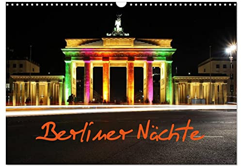 Berliner Nächte (Wandkalender 2025 DIN A3 quer), CALVENDO Monatskalender