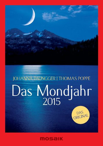 Das Mondjahr 2015: s/w-Taschenkalender