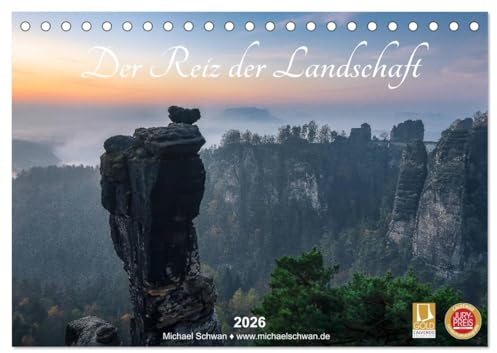 Der Reiz der Landschaft (Tischkalender 2026 DIN A5 quer), CALVENDO Monatskalender: Europas schönste Natur (CALVENDO Natur)