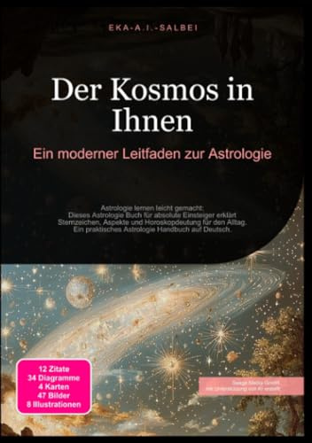 Der Kosmos in Ihnen: Ein moderner Leitfaden zur Astrologie: Astrologie lernen leicht gemacht: Dieses Astrologie Buch für absolute Einsteiger erklärt ... praktisches Astrologie Handbuch auf Deutsch.