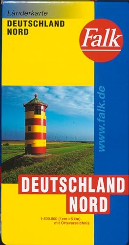 Falk Länderkarte Deutschland Nord 1:500 000
