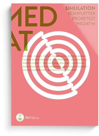 MedGurus - MedAT Vorbereitung - Testsimulation mit komplettem Probetest im Aufnahmeverfahren MedAT für das Medizinstudium in Österreich