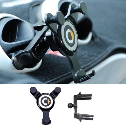 XENITE Auto Supporti Porta Cellulare per Smart Fortwo Forfour W451 W453 Bocchette Aria Porta Telefono Cruscotto Portacellulare Accessori,For453AirOutlet