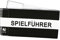 B+D Kinder Spielführer Klett Armbinde (SCHWARZ/Weiss)