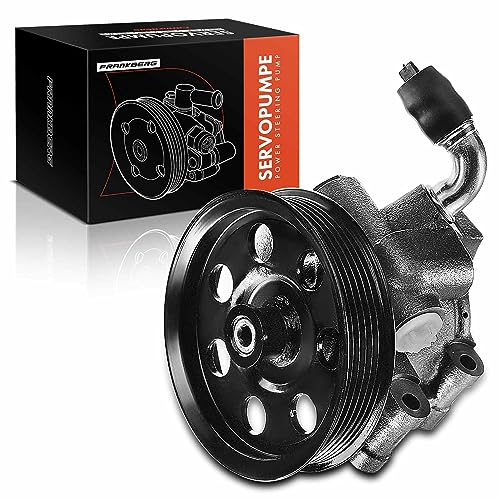 Frankberg Servopumpe Hydraulikpumpe Lenkung Mit Riemenscheiben Kompatibel mit Focus DAW DBW DFW DNW 1.8L 1998-2004 Transit FM FN 2.4L 2006-2011 Replace# 1M51 3A696CB