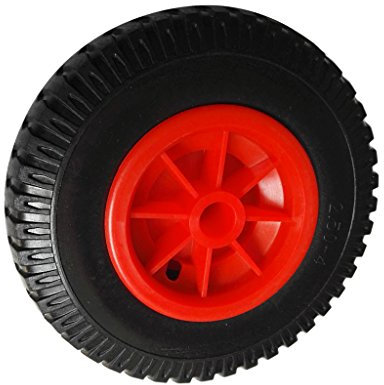 Perfeclan Ersatz Rad Reifen für Kanu Transporteur Anhänger Wagen Transportwagen, M