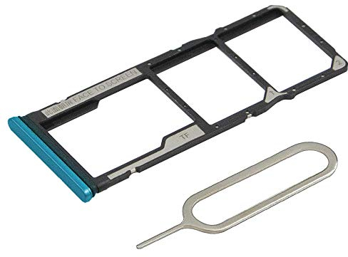 MMOBIEL Vassoio Carta SIM Compatibile con Xiaomi Redmi Note 9 / 9S / 9 PRO - Porta Scheda SIM incl Il Pin della SIM - Blu