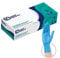 Safe Health Blue Nitrile Exam Gloves - Small | 3.5 Mil Box of 100 | Powder - Free Latex - Free | Finger Textured - Disposable - Medical Grade | Food - Tattoo