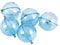 fangWWW 5 PC/Set Angelschwimmer ABS Plastikkugeln Wasser-Kugel Blase Floats Tackle Sea Fishing Outdoor Accessoires Blau Rot 25/32 / 40 / 47mm