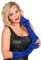 W WIDMANN MILANO Party Fashion - Satin Handschuhe mit Elasthan-Anteil, 1 Paar, Länge 40 cm, Accessoire, 20er Jahre, Karneval