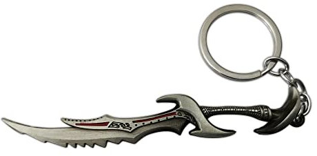 Eillwin Perfect Dagger Keyring Grey Lovely Keychain Amulet
