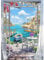 DPHERO DIY Landschaft Diamant Painting Bilder für Erwachsene Kinder,5D Meerblick Diamond Painting Set,DIY Strass Bilder Tür Diamant Kunst Kits,Runde Steine Diamant Painting Zuhause Dekor 30x40cm