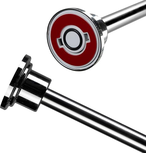 Croydex Chrome Stick 'n' Lock Premium Telescopic Cubicle Rod