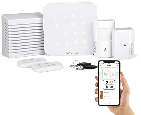 SCS Sentinel - SAL0059 - Kit di allarme wireless Wi -fi e GSM 4G