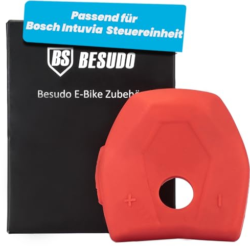 Besudo Silikon-Schutzhülle geeignet für Bosch Intuvia Steuereinheit - Schutzabdeckung Protective Cover - Bedieneinheit Hülle Schutz Cover als Schutz vor Absturz in 3 Farben-43-K-GJ-B