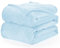 WAVVE Kuscheldecke Flauschig Decke Fleecedecke - Sofadecke Hellblau 220x240 cm Wohndecke Sommer Couchdecke Weich, XXL Groß Decke Sofa Leicht