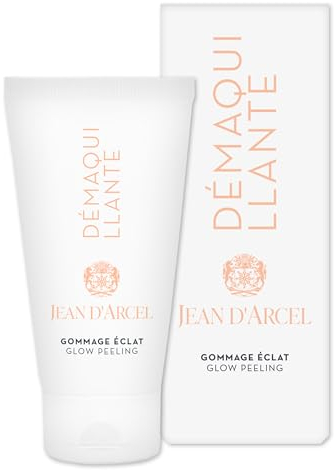 JEAN D'ARCEL DÉMAQUILLANTE Gommage Eclat – Creme-Peeling gegen Unreinheitenwie Pickel und Mitesser – Mit Mandel-Öl & MultiMoist CLR™ – Glow Peeling – 50 ml