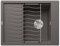 BLANCO Fregadero empotrable Elon 45S, 69 cm, Silgranit, 527250