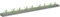 Baziroo Jardinière surélevée gabion en acier galvanisé, 360 x 30 x 10 cm, argenté, pour fleurs, parterre de jardin, en pierres, gabion, jardinière surélevée, en métal