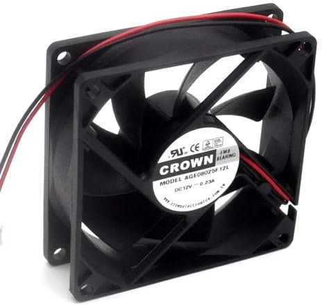 AGE08025F12L 8cm 8025 80mm 12V 0.23A Ventilador de refrigeración silencioso 80 * 80 * 25mm