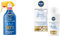 PACK NIVEA SUN Spray Solar Kids Protege & Cuida FP50+ (1 x 270 ml) resistente al agua + NIVEA SUN Crema solar Triple Protección FP50+ con ácido hialurónico (40 ml) protector solar facial ultraligero