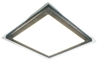 Tivoli Deckenleuchte quadratisch LED transparentes Aussehen Wohnmobil Wohnwagen