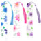 Landrain 3 Stück Lesezeichen Personalisiert Blumen mit Quaste, Bookmark Aesthetic