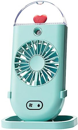 Mipcase Mini Ventilateur D'été Ventilateur De Brumisation Ventilateur Usb Green