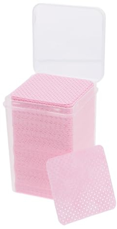 FOYTOKI 2 Boxes Nail Polish Remover Wipes, 400 Travel Size Cotton Nail Remover Pads, Gel Polish Removal Makeup Wipes for Manicure and Pedicure Use