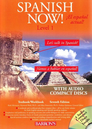 Spanish Now!: Level 1 (Book and 4 Audio CDs)