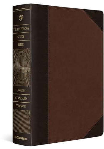 ESV Archaeology Study Bible (TruTone, Brown/Walnut, Portfolio Design): English Standard Version, Trutone, Brown/walnut, Portfolio Design, Archaeology Study Bible With Ribbon Marker