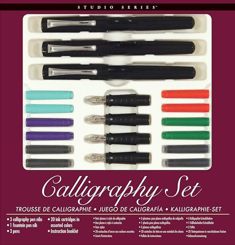Peter Pauper Press Studio Series Calligraphy Pen Set
