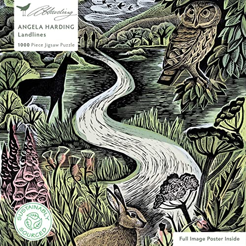 Puzzle - Angela Harding, Horizont: Unser faszinierendes, hochwertiges 1.000-teiliges Puzzle (73,5 x 51 cm) in Stabiler Kartonverpackung