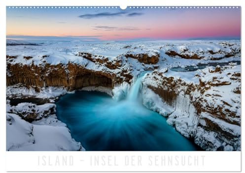 Island - Insel der Sehnsucht (Wandkalender 2026 DIN A2 quer), CALVENDO Monatskalender: Fantastische Landschaften am Polarkreis (CALVENDO Natur)